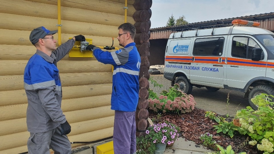 В деревне Филатова Гора Псковского района догазифицировали первое домовладение