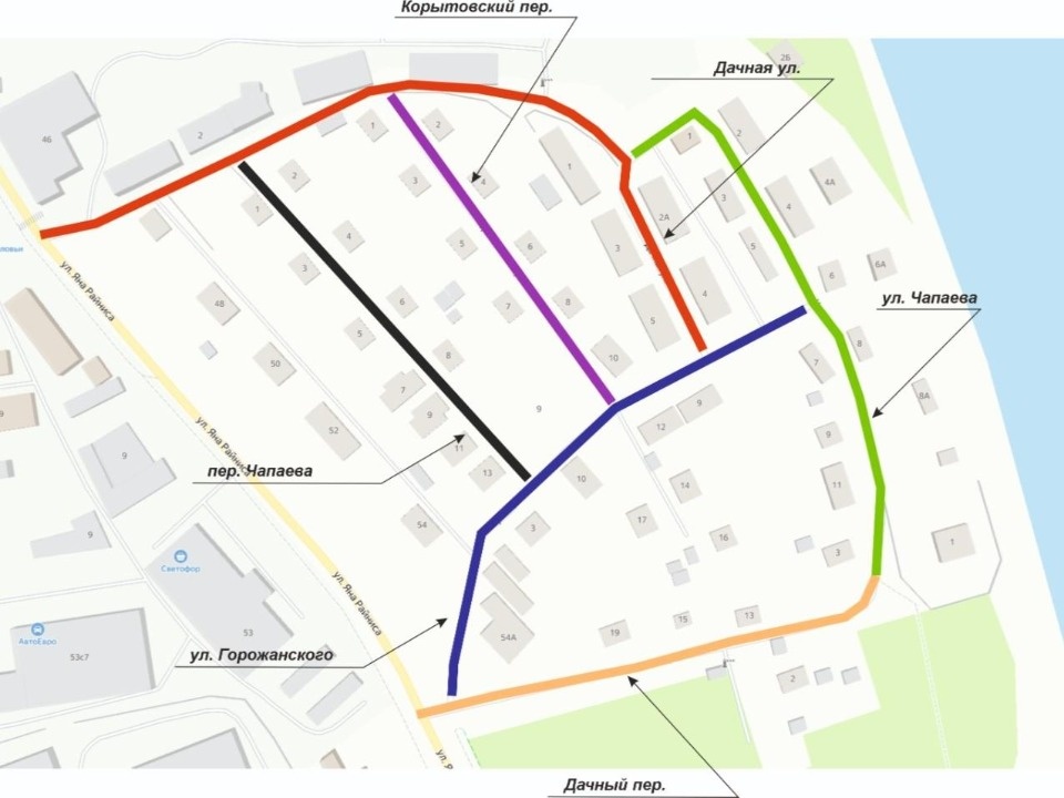 До 15 ноября в Пскове из-за ремонтных работ перекроют семь улиц