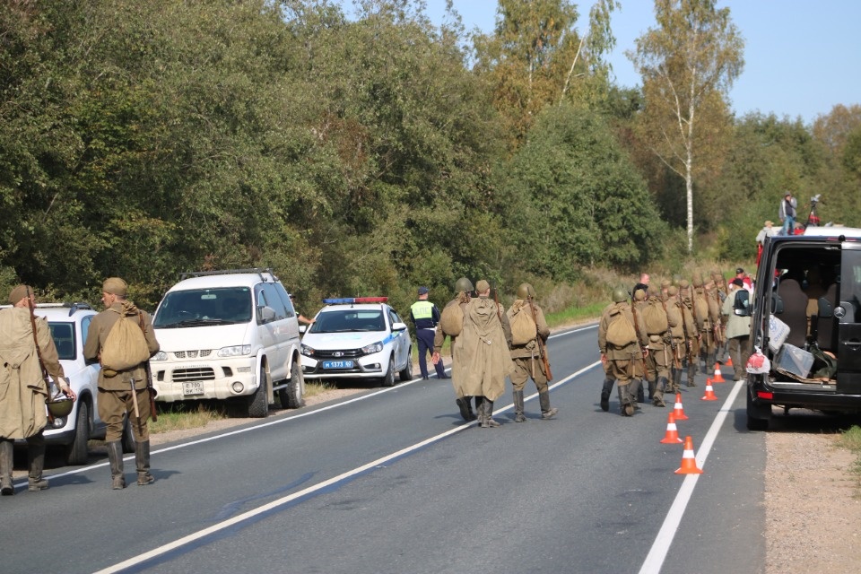 В Великолукском районе снимают экранизацию поэмы Твардовского «Василий Теркин»