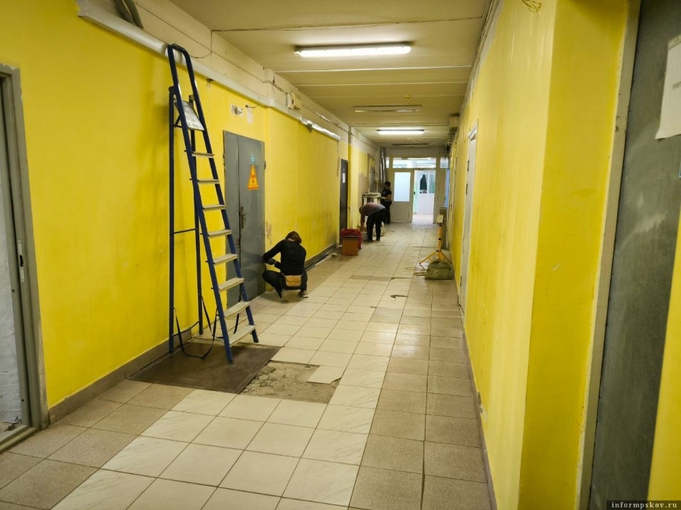 В великолукской больнице стартовал масштабный ремонт приёмного отделения В великолукской больнице стартовал масштабный ремонт приёмного отделения