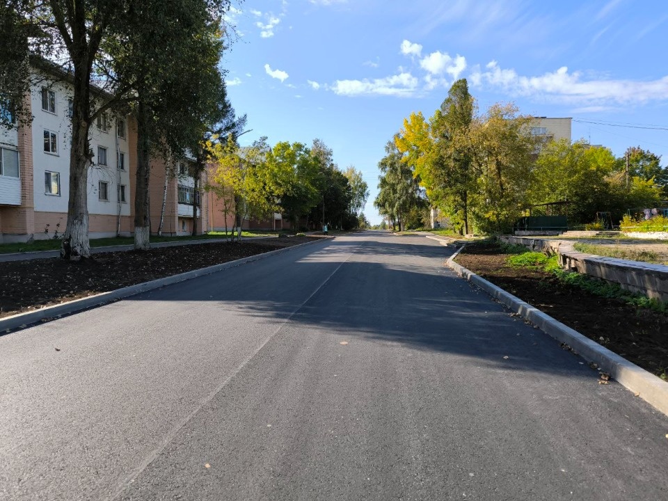 Завершен ремонт дороги в посёлке Белорусский Пыталовского района Завершен ремонт дороги в посёлке Белорусский Пыталовского района
