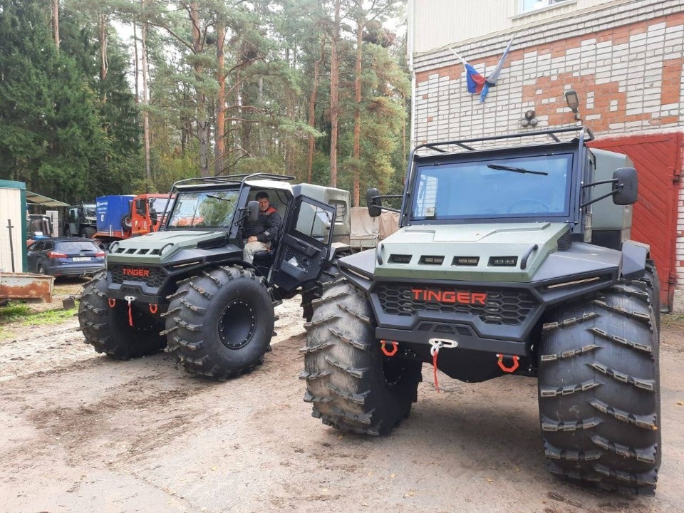 Два вездехода пополнили автопарк Противопожарного лесного центра Псковской области Два вездехода пополнили автопарк Противопожарного лесного центра Псковской области