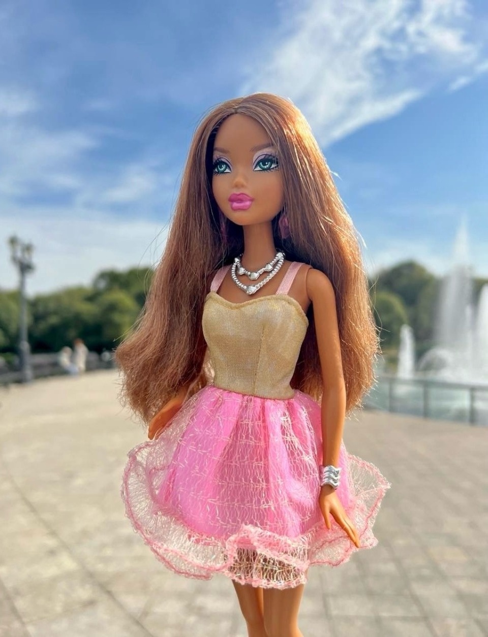 Барби в городе