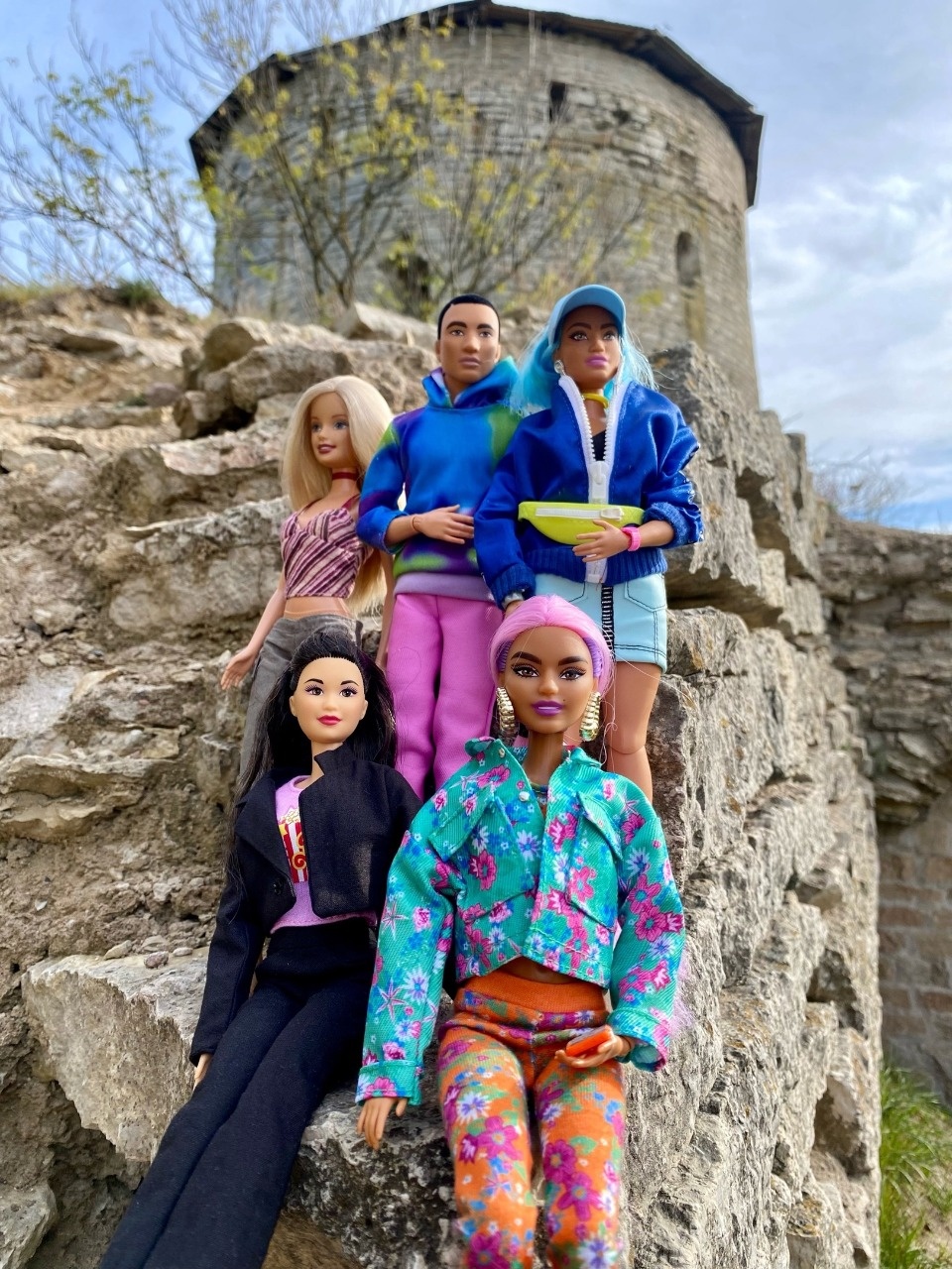Барби в городе