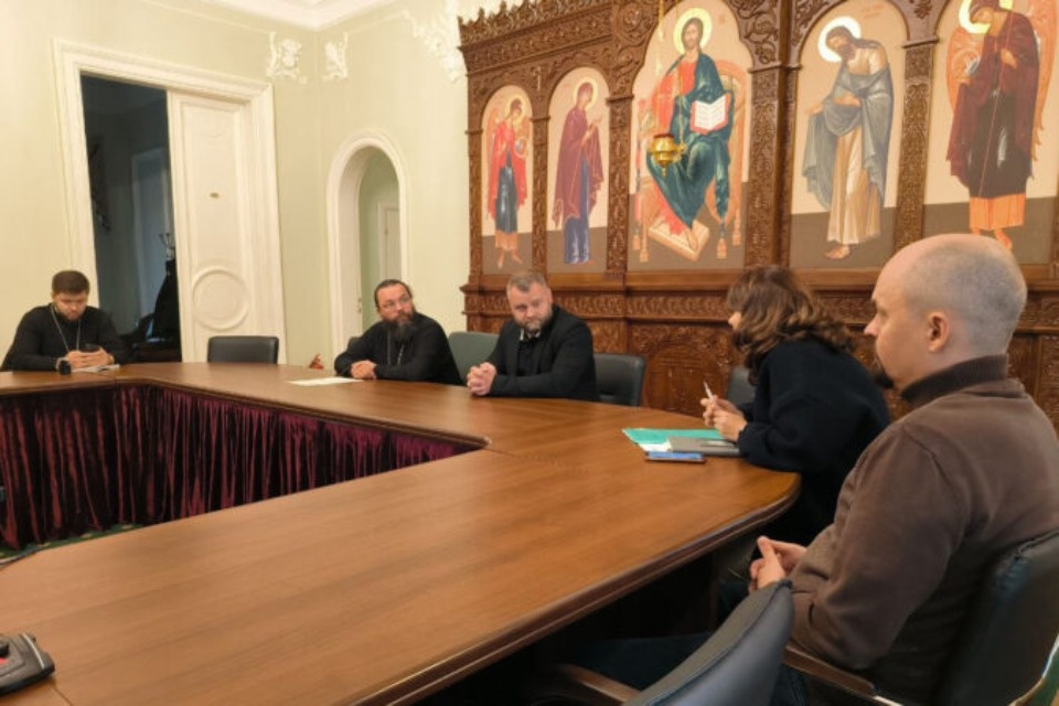 Псковский митрополит Матфей поучаствовал в совещании по строительству храма в Останкино