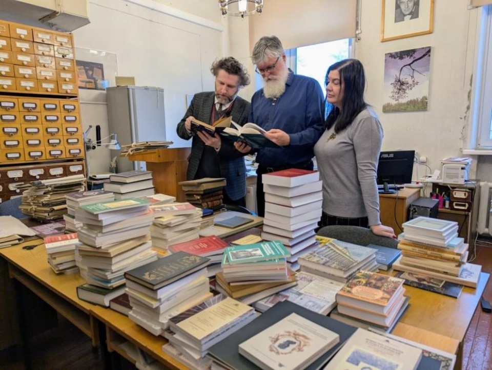 В древлехранилище Псковского музея поступило порядка 250 редких изданий 