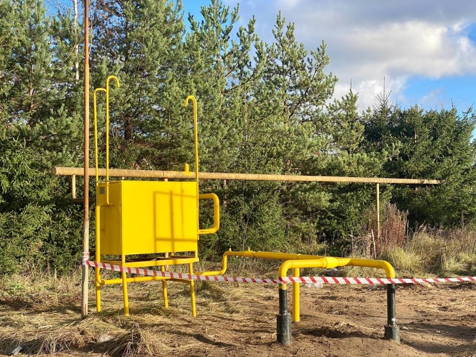 В псковском Паневике восстановили нарушенное в результате ДТП газоснабжение