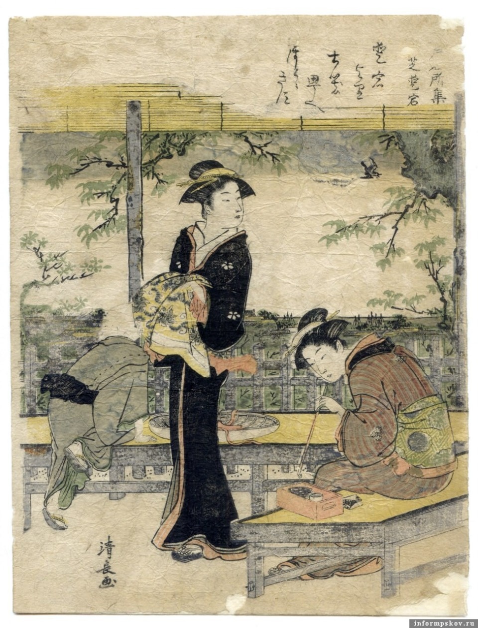 В Псковском музее-заповеднике откроется выставка японской гравюры 