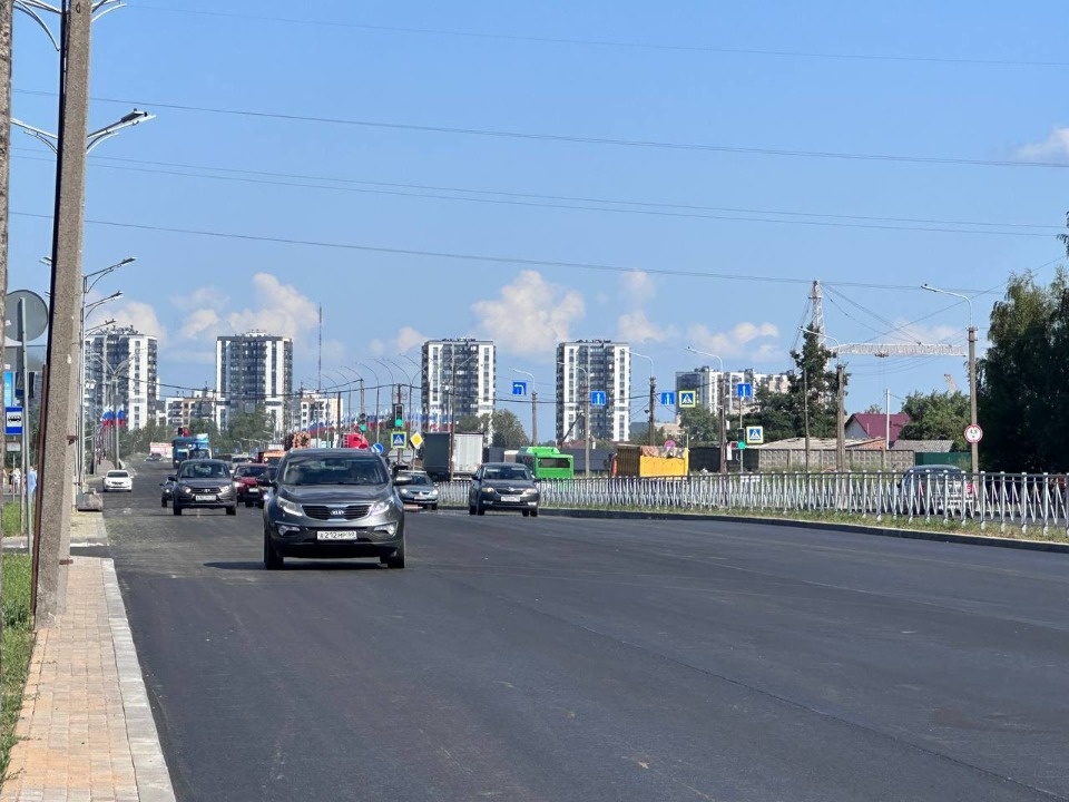 Почти 15 км городской агломерации обновили в Псковской области по нацпроекту