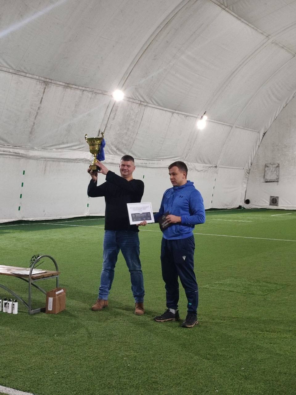 Корпоративный турнир по мини-футболу прошел в Пскове 