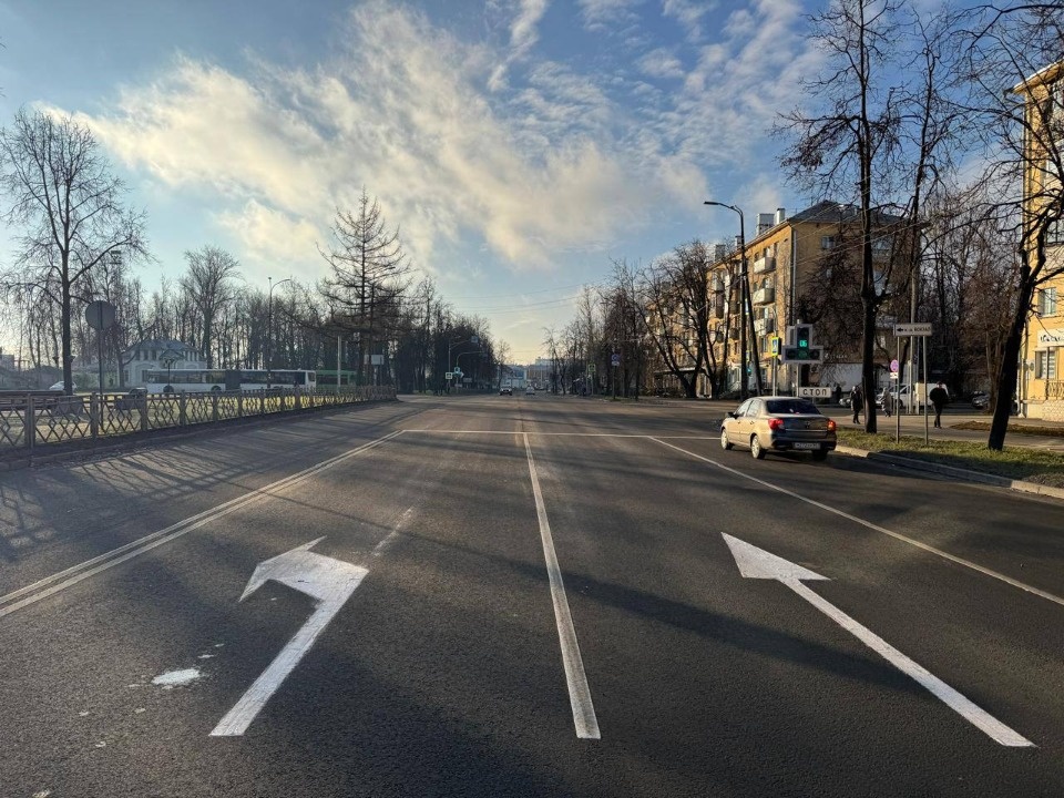 Участок улицы Вокзальной в Пскове отремонтировали