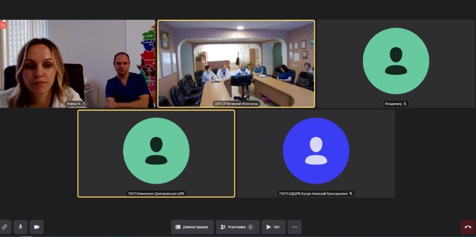 Псковские врачи поделились опытом с медиками из Запорожской области