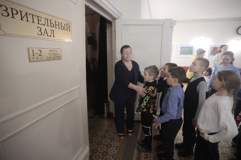 Куклы на гастролях 