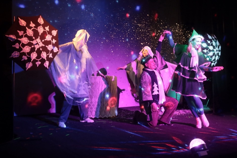 Куклы на гастролях 