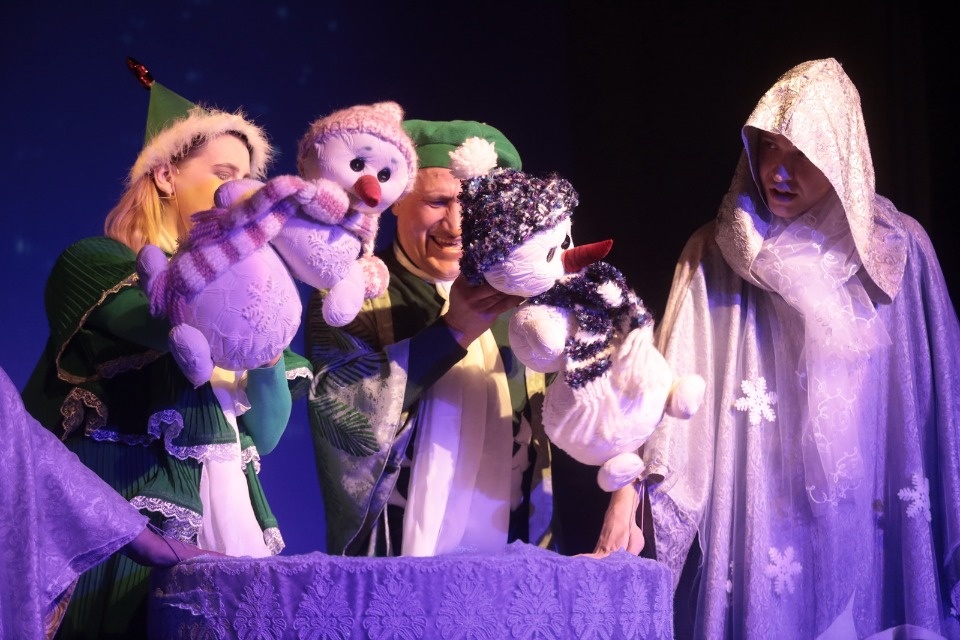 Куклы на гастролях 