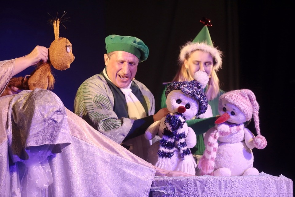 Куклы на гастролях 