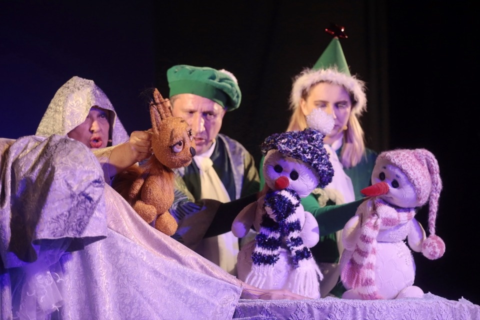 Куклы на гастролях 