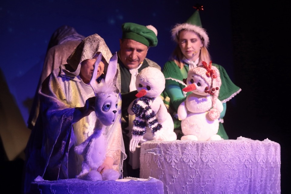 Куклы на гастролях 