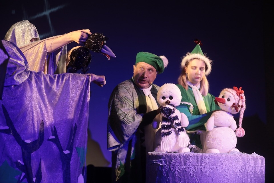 Куклы на гастролях 