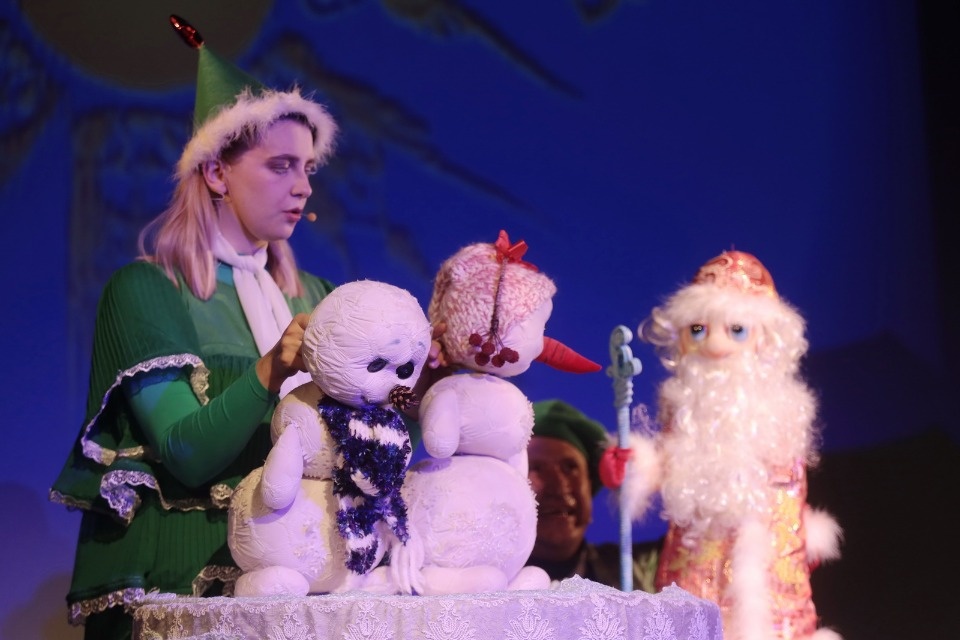 Куклы на гастролях 