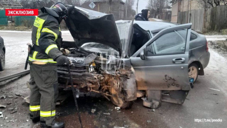 Пьяный водитель стал виновником ДТП а Порхове 