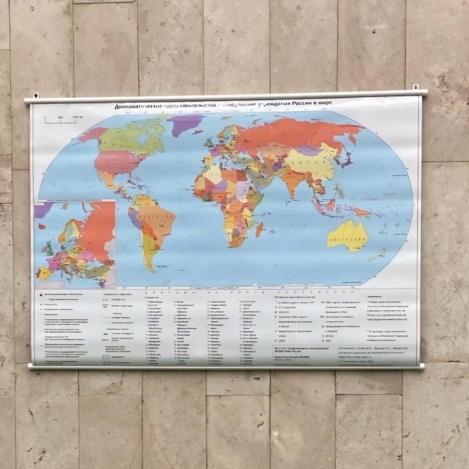 Сотрудник ПсковГУ помог составить карту консульств России в мире