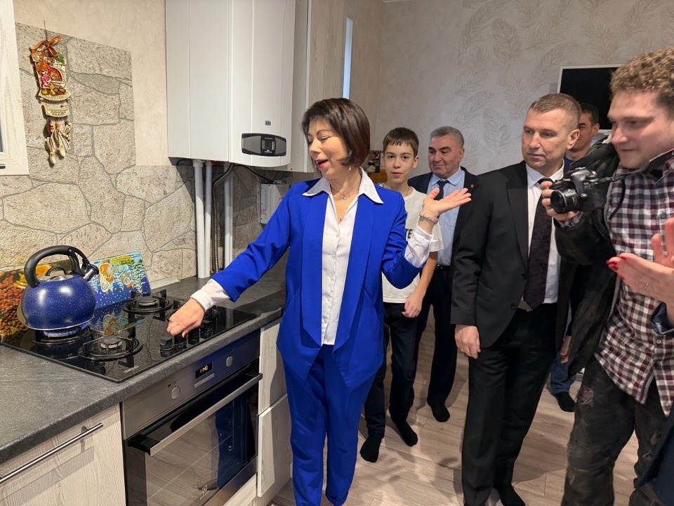 В деревне Родина Псковского района ввели в эксплуатацию газопровод