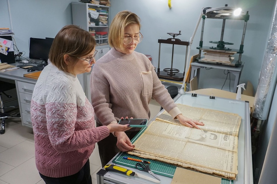 Газету «Псковская правда» за 1945 год начнут оцифровывать с 20 января Газету «Псковская правда» за 1945 год начнут оцифровывать с 20 января