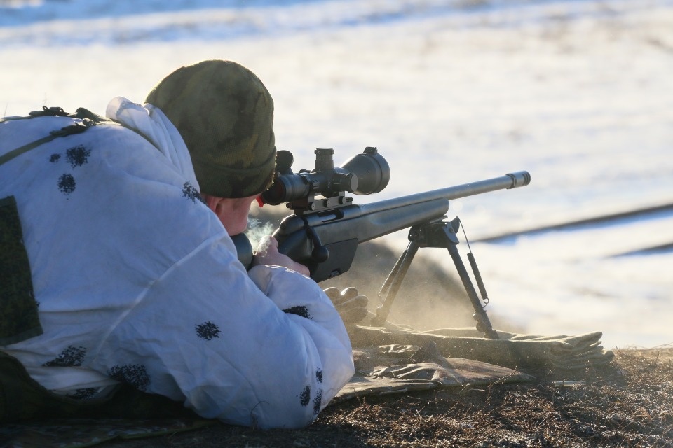 Учения проводятся на полигоне в Пскове 
