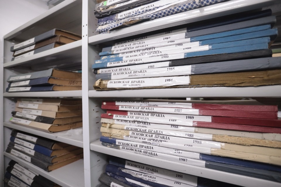 Оцифровка «Псковской правды» Оцифровка «Псковской правды»