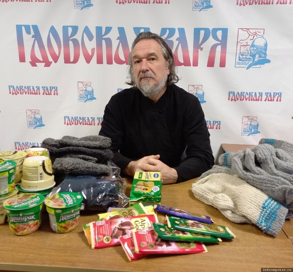 Настоятель и прихожане церкви Гдовского района доставят гумпомощь бойцам СВО