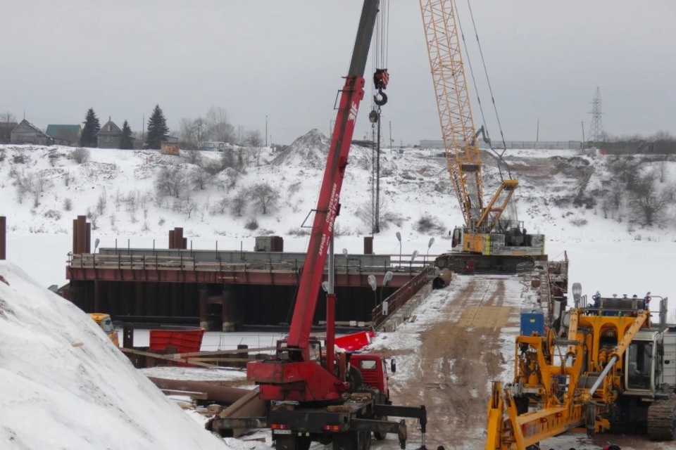 Строительство Северного обхода будет вестись в две смены с 10 февраля 
