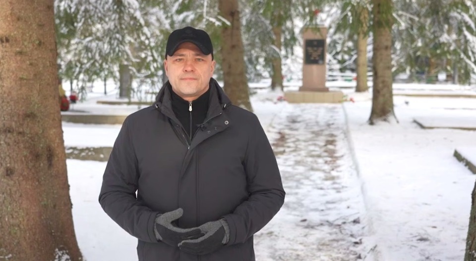 Михаил Ведерников рассказал об особенности мемориала «Кривая верста» в Печорском районе Михаил Ведерников рассказал об особенности мемориала «Кривая верста» в Печорском районе