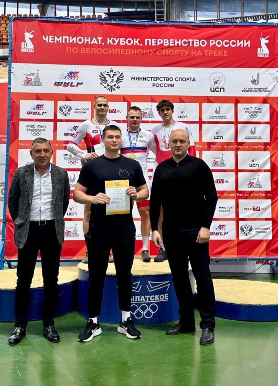 Магистрант великолукской академии взял «золото» на Чемпионате России по велоспорту