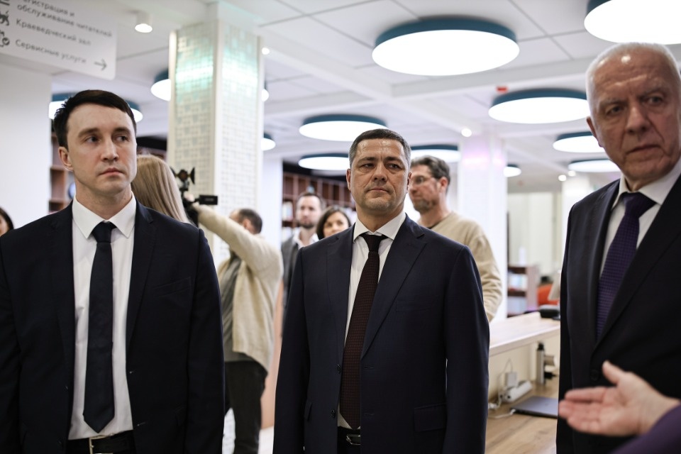 Библиотека имени Василёва открылась в Пскове Библиотека имени Василёва открылась в Пскове