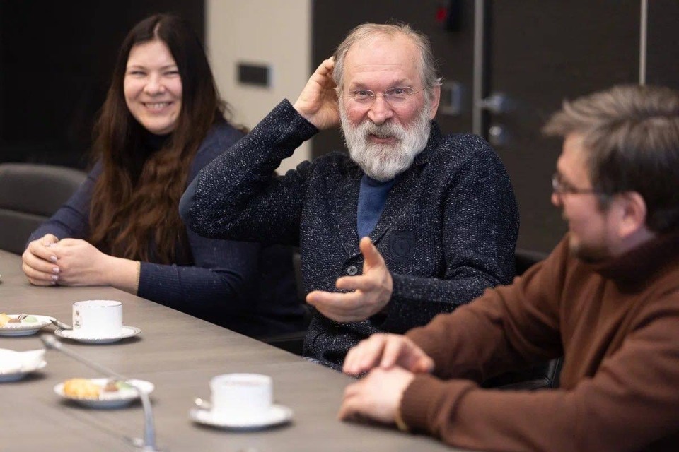 Михаил Ведерников встретился со съёмочной группой фильма «Семь вёрст до рассвета»