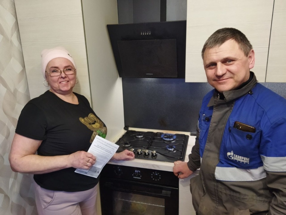 В Печорах ввели в эксплуатацию газопровод