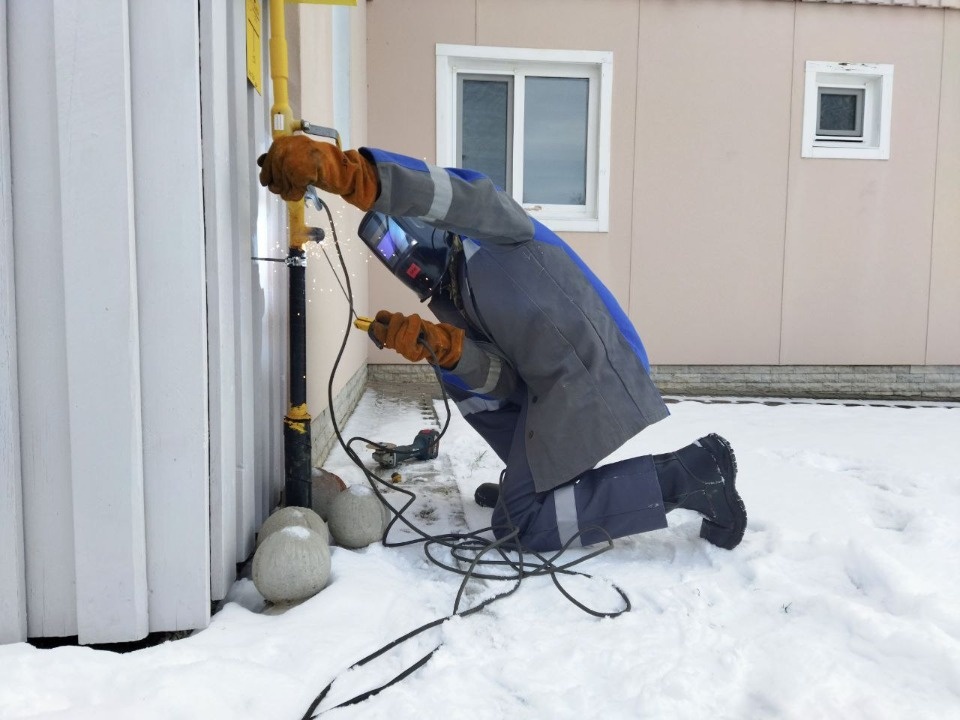 В Печорах ввели в эксплуатацию газопровод