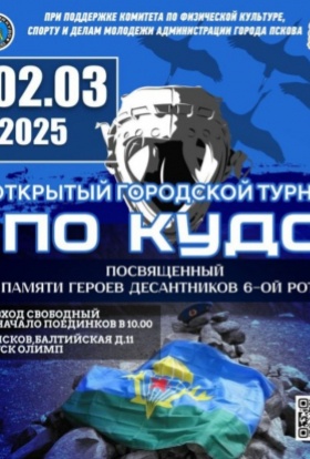 Участие в межрегиональном турнире по кудо в Пскове примут свыше 300 спортсменов