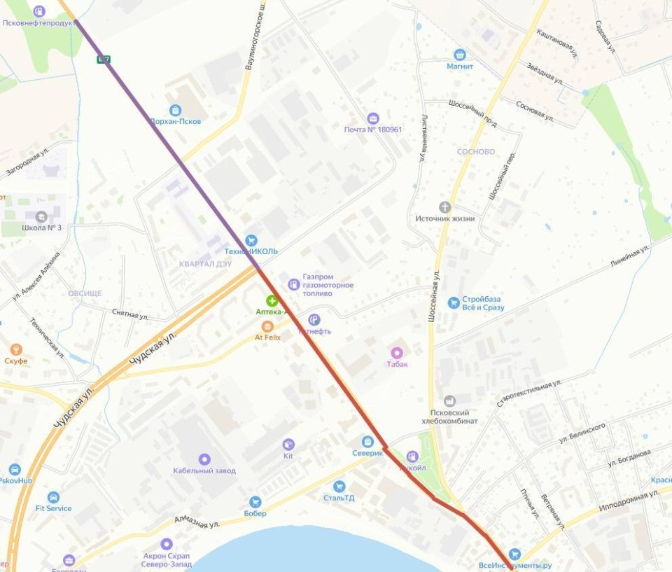 Ремонт улицы Леона Поземского начнется весной в Пскове Ремонт улицы Леона Поземского начнется весной в Пскове