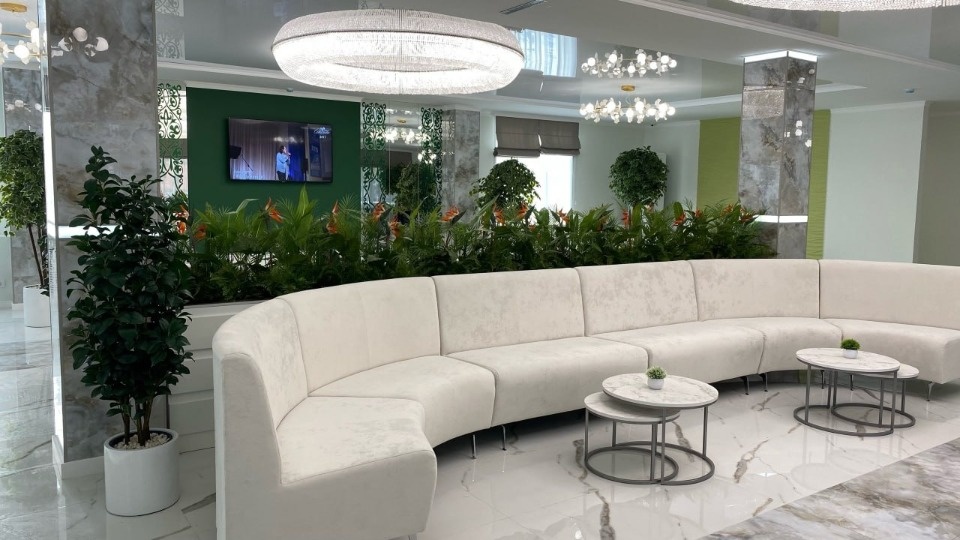 Регистратура санатория  «Хилово» открылась после масштабного ремонта