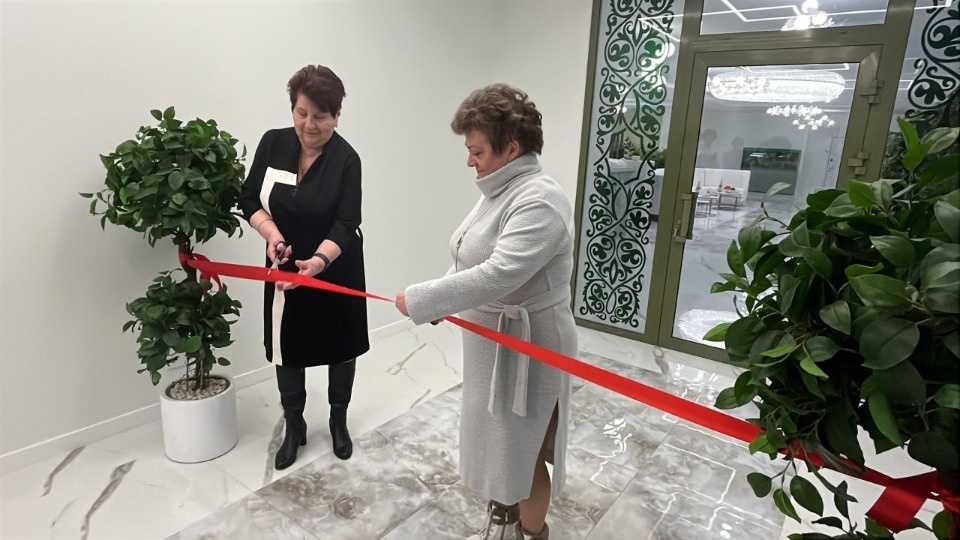 Регистратура санатория  «Хилово» открылась после масштабного ремонта