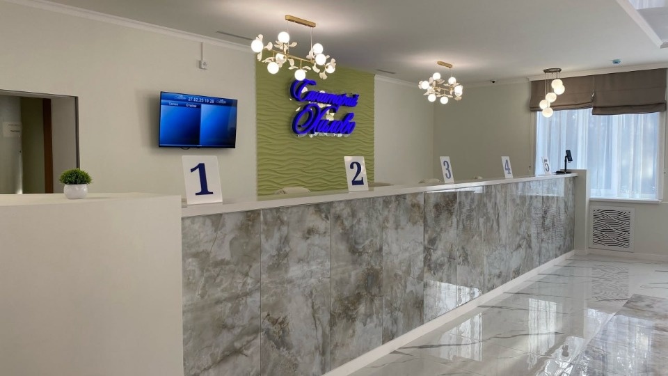 Регистратура санатория  «Хилово» открылась после масштабного ремонта