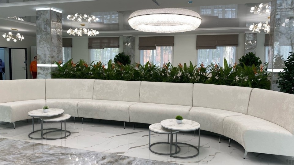 Регистратура санатория  «Хилово» открылась после масштабного ремонта