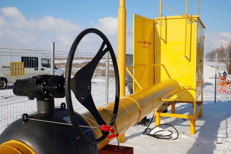 Строительство газпровода началось в деревне Поречье Великолукского района 