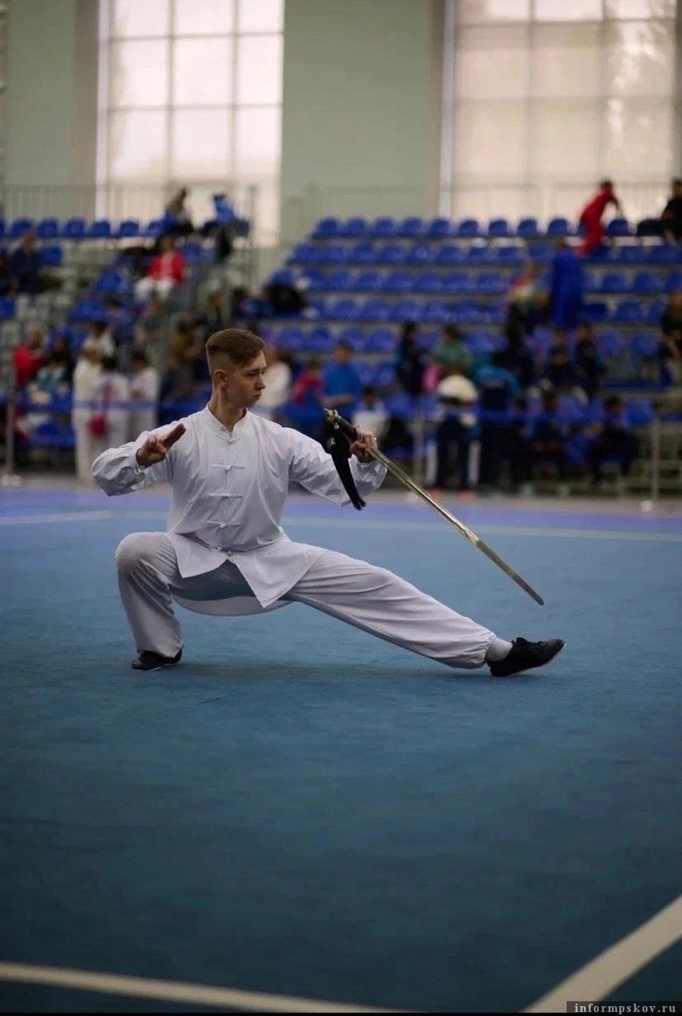 Пскович впервые в истории региона удостоился звания мастера спорта по ушу Пскович впервые в истории региона удостоился звания мастера спорта по ушу