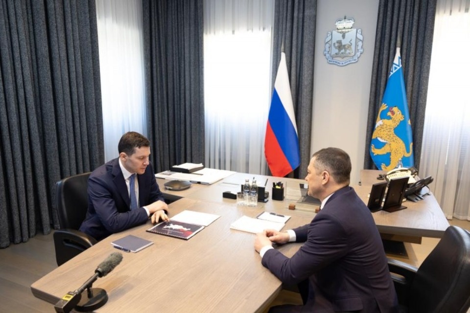 Михаил Ведерников поблагодарил команду Минпромторга России за внимание к Псковской области