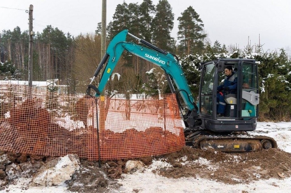 В деревне Старухино Псковского района построен внутрипоселковый газопровод  