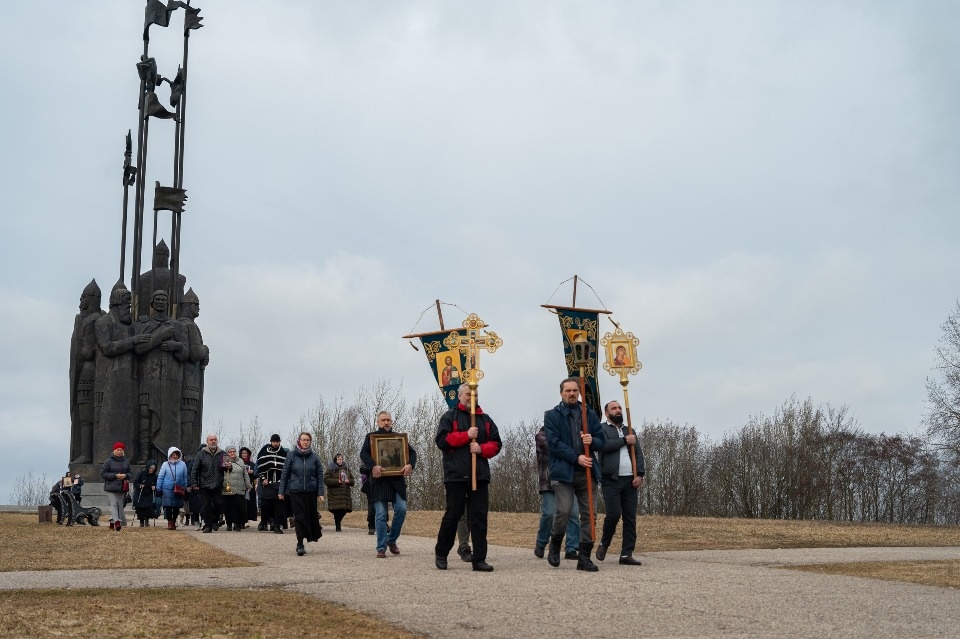 23 апреля состоится ежемесячный крестный ход вокруг города Пскова