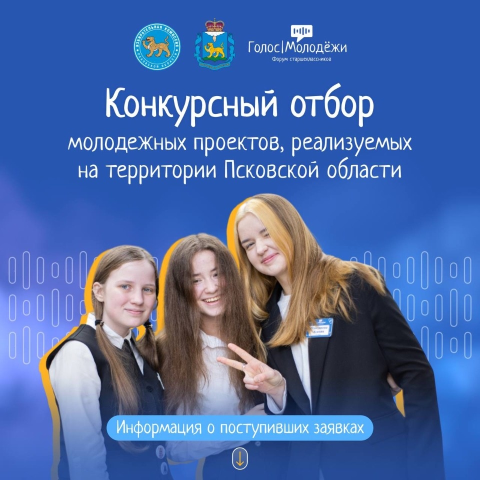 28 заявок подали псковичи на конкурсный отбор молодежных проектов